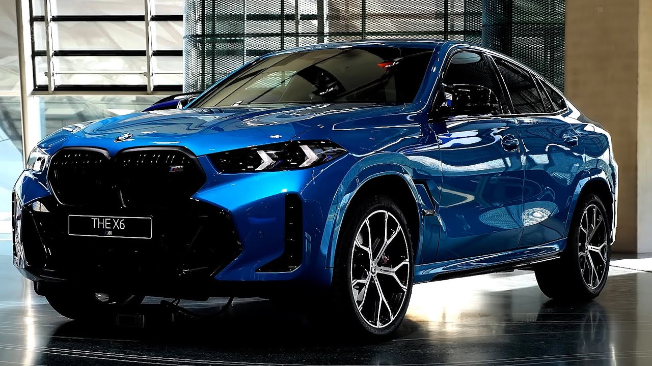 New 2024 BMW X6 M60i Luxury SUV in detail - FIRST LOOK 4k смотреть онлайн