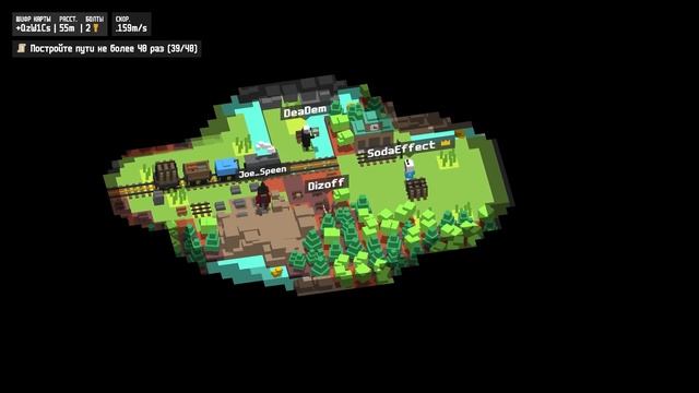 ПОСТРОИЛИ ЖЕЛЕЗНУЮ ДОРОГУ ДО ЛУНЫ! СТРОИМ НА СКОРОСТЬ! Unrailed