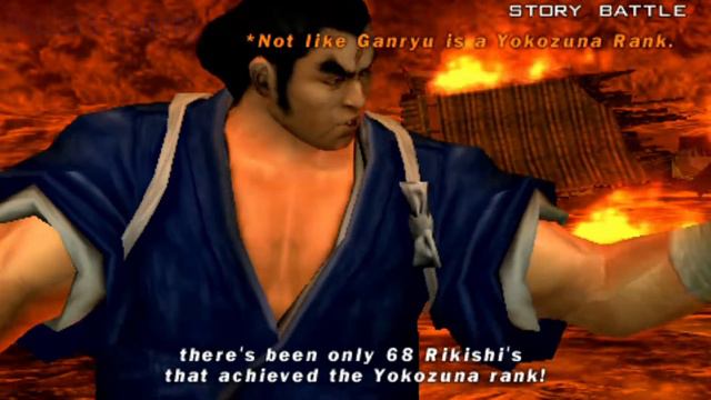 Tekken 5: Dark Resurrection (PSP) Ganryu Story And Ending HD 1080p смотреть онлайн