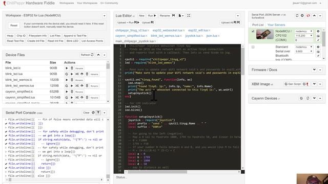 ESP32 Wireless Joystick for ChiliPeppr смотреть онлайн