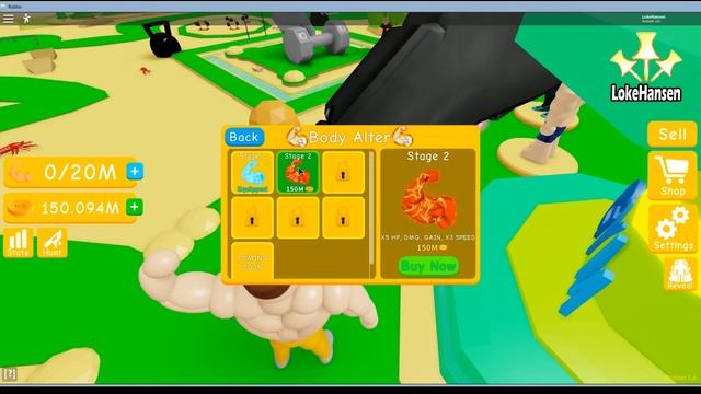 Stage 2 Body | Roblox Lifting Simulator Pt. 3 смотреть онлайн