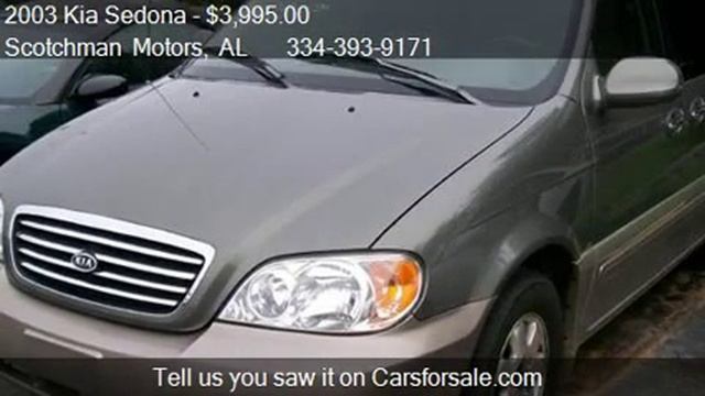 2003 Kia Sedona AUTO LX for sale in Enterprise, AL 36330 at смотреть онлайн