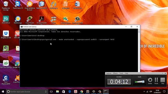 Como instalar postgresql en modo desatendido o silencioso смотреть онлайн