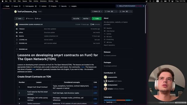 разработка контракта на FUNC для TON ||| проект от А до Я ||| pt2 смотреть онлайн