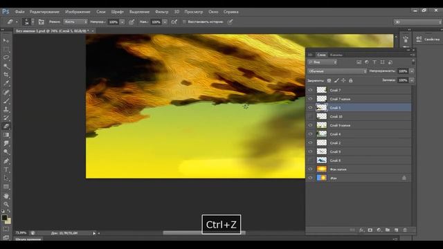 Залипательное видео. Релакс Фотошопа под красивую музыку смотреть онлайн
