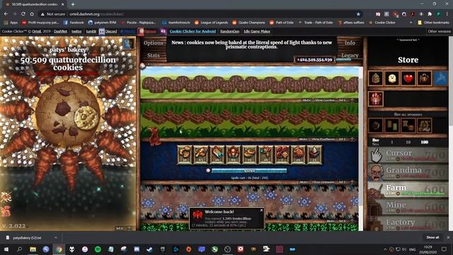 frenzy + elder frenzy + click frenzy + building special (Cookie Clicker combo) смотреть онлайн