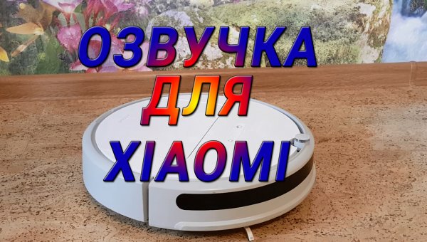 ОЗВУЧКА ДЛЯ РОБОТА ПЫЛЕСОСА Xiaomi || Индивидуальный звуковой пакет.