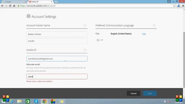 change adobe id and name on adobe account смотреть онлайн