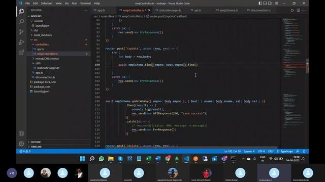 Part 15 DB level Validation in Node JS смотреть онлайн