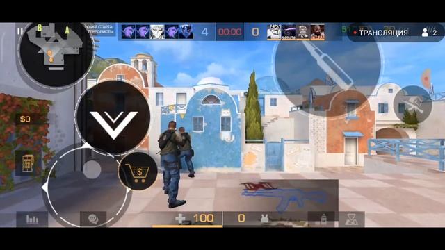 Играю В Standoff с HERE и с ещё нашим общим другом. смотреть онлайн