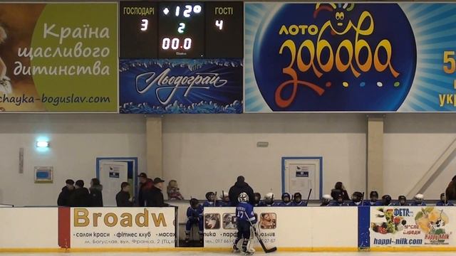 Турнир " Хоккейная Украина 2016 Богуслав" - ХК Киев - ХК Сокол 10.12.2016 - 2+3 периоды смотреть онлайн