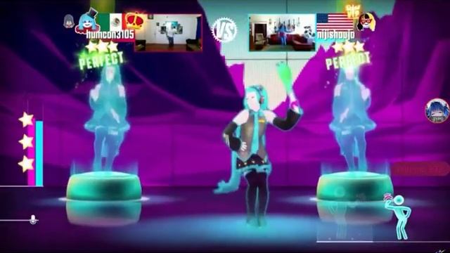 Levan polka (just dance )Miku смотреть онлайн