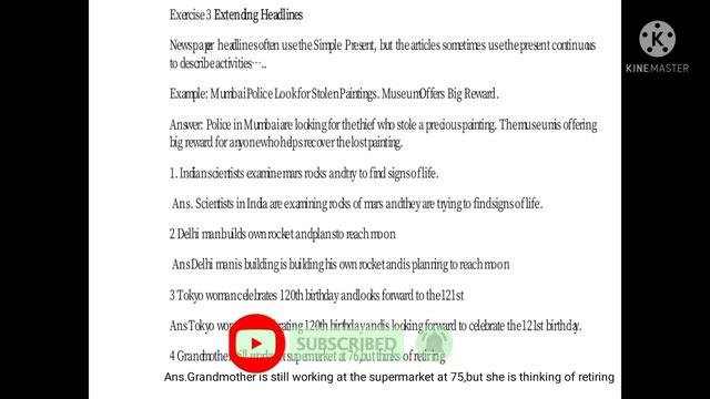 Transactions/Module 3/Grammer/Present continuous tense,Exercises/Part 4/CU/Degree sem 1 смотреть онлайн