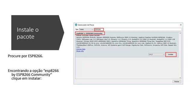 Programe o ESP8266 - Configuração da Arduino IDE para programar o ESP8266 смотреть онлайн