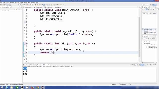 Lean Java Methods With Examples | Creating Method, Calling, Passing Parameters, Method Overriding смотреть онлайн