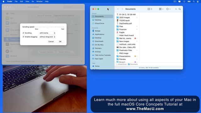 macOS Tutorial: Drag and Drop with a Trackpad in macOS Big Sur and later... смотреть онлайн