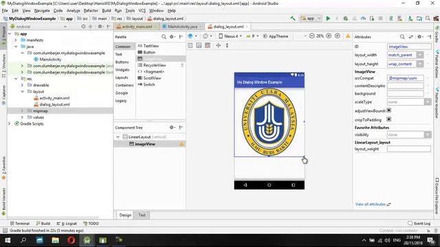 Android Studio Series - Custom Dialog Window смотреть онлайн
