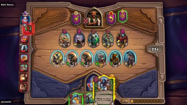 Millhouse Manastorm perfect win / Hearthstone Battlegrounds full game / Tutorial смотреть онлайн
