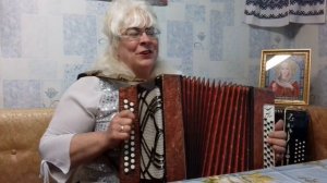 Очень красивая песня,,Ах, калина, калина''??-Галина гармонист(самоучка)