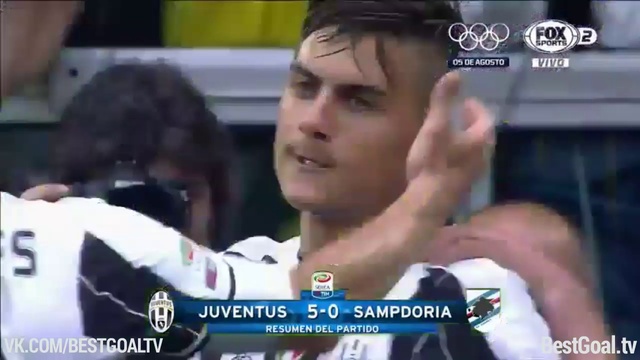Ювентус 5:0 Сампдория. Обзор матча и видео голов смотреть онлайн