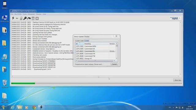 Создание прошивки для SONY на Flashtool смотреть онлайн