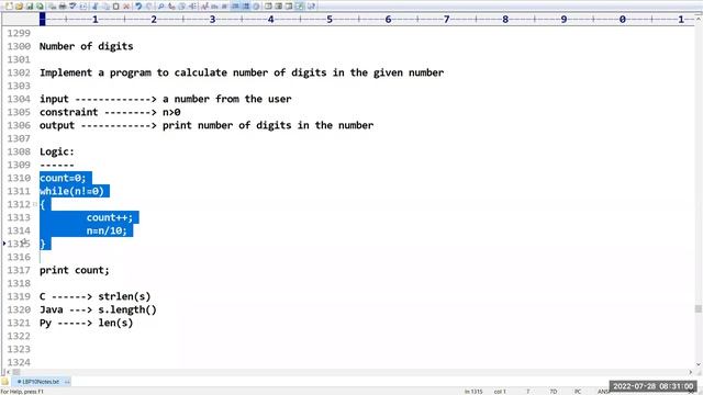 LOGIC BASED Programming tutorials || Demo - 4 || by Mr. Prakash Babu On 28-07-2022 @7AM IST смотреть онлайн