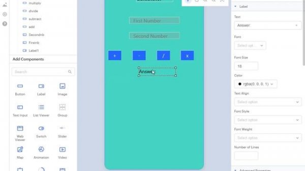 Calculator Tutorial Thunkable