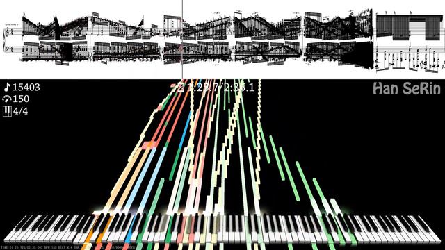 🎶 Break Piano with TETRIS!! | Tetris Theme A | Black MIDI / Piano ~ Kanade Tachibana смотреть онлайн