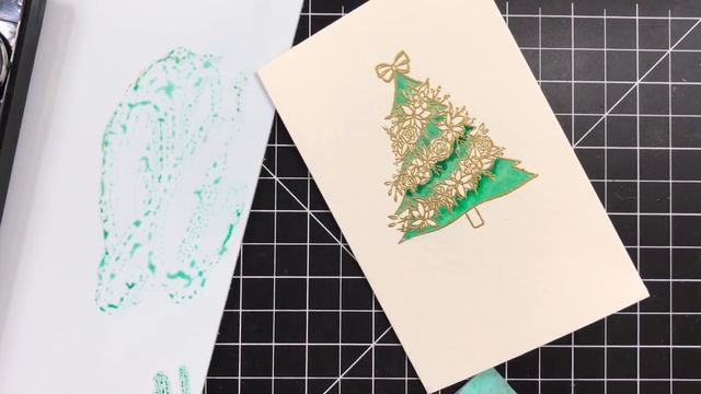 Partial Die Cut on the Edge + Spellbinders Holiday Blog Hop смотреть онлайн