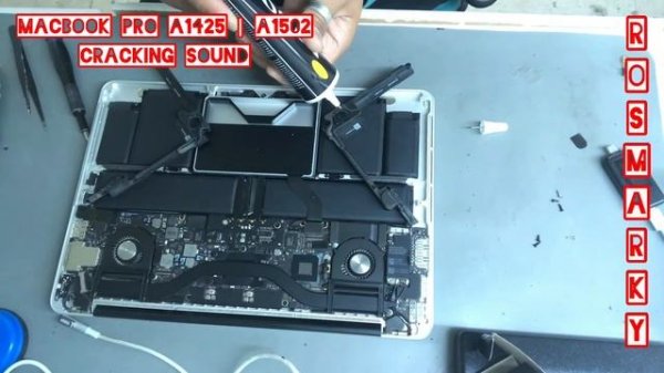 How to fix sound problem on Macbook Pro Retina 13inch A1425, A1502 cracking sound quick fix