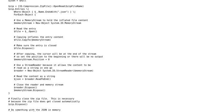 How do I make powershell script transverse zip files and report based off select-string -pattern? смотреть онлайн
