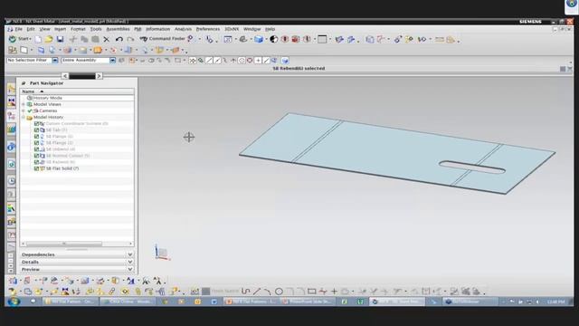 NX - Flat Pattern/One Step Formability - PROLIM PLM Lunch Bytes смотреть онлайн