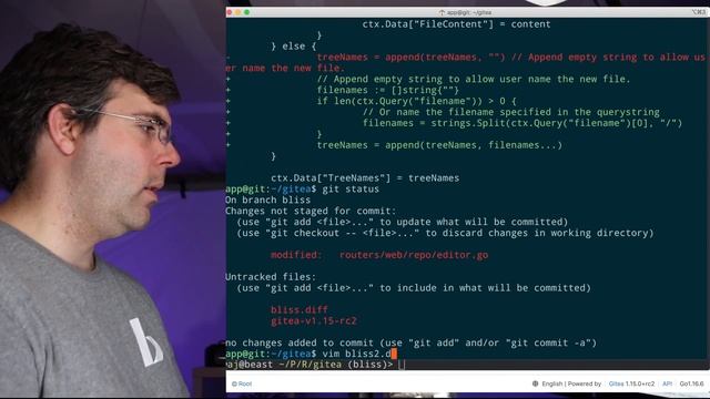 Live Coding - PR for Gitea to Pre-Fill New File Name & Contents (JS Project Blog Part 4) смотреть онлайн