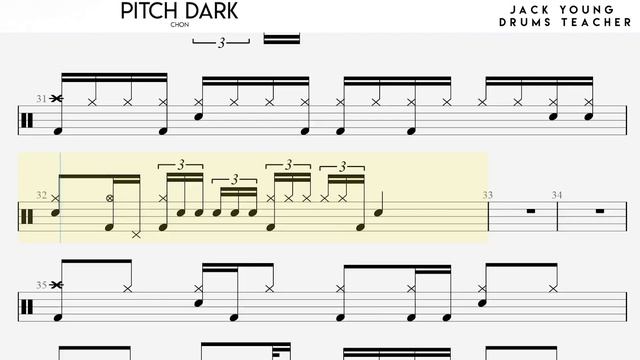 CHON - Pitch Dark - Drums смотреть онлайн