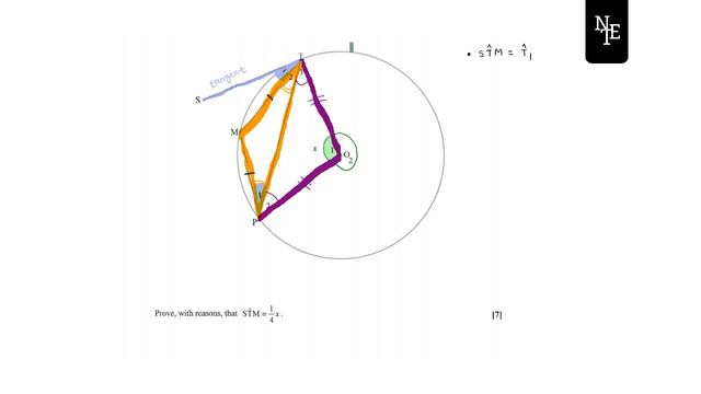 Grade 12 Circle Geometry Past Exam Question 9 Nov 2019 (NSC/DBE/CAPS) | NTE смотреть онлайн