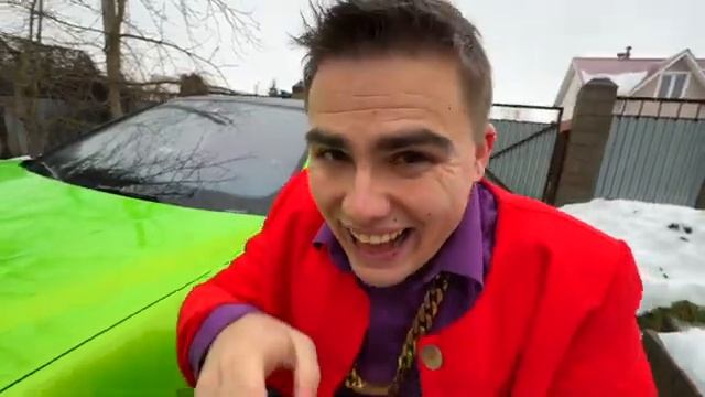 Thief Brother Mr. Joe Stole Car Keys VS Mr. Joe on Renault Logan for Kids смотреть онлайн