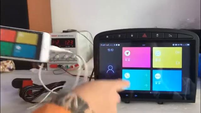 QZ industrial 9inch Car DVD Player for Peugeot 308 308SW 408 смотреть онлайн