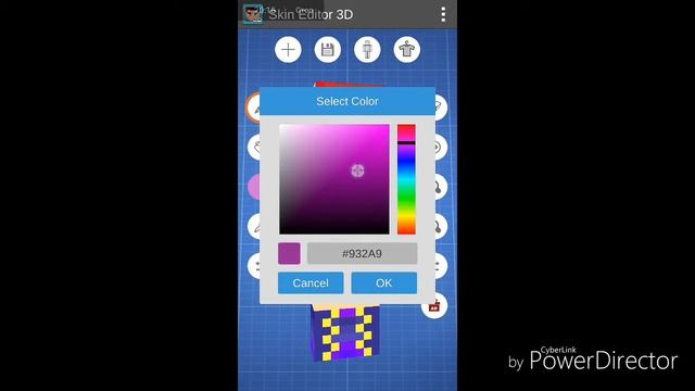 Рисуем скин в приложении Skin Editor 3D #3 смотреть онлайн