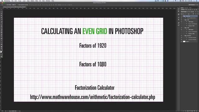 How To Perfectly Align Your Grid In Photoshop & Illustrator смотреть онлайн