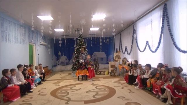 Рождественские святки в детском саду смотреть онлайн