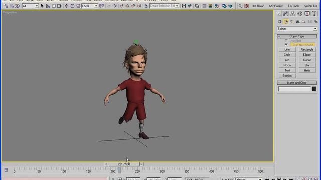 Bend and Stretch Modifier Using Space Warps (Character Test) смотреть онлайн