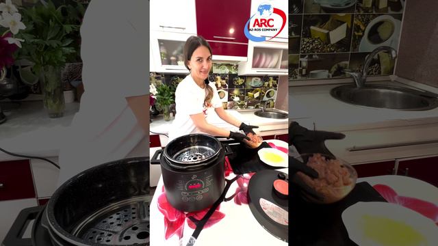 Рецепт Гречка +котлеты на пару