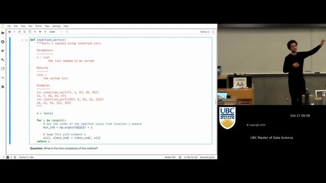 [DSCI 512] Searching, Sorting, and Hash Tables смотреть онлайн