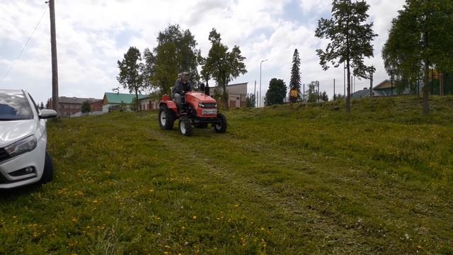 Доставили МИНИТРАКТОР РУСИЧ Т-18 смотреть онлайн