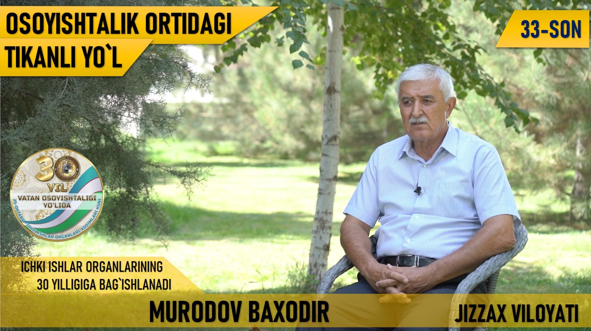 Osoyishtalik_ortidagi_tikanli_yoʻl_33_son_Bahodir_Murodov,_Jizzax.mp4