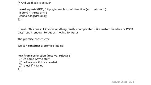 JavaScript : How do I promisify native XHR? смотреть онлайн