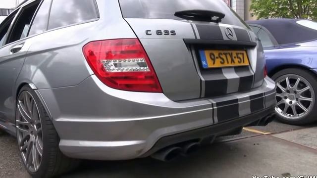 САМЫЙ МОЩНЫЙ УНИВЕРСАЛ НА ПЛАНЕТЕ Mercedes C63 AMG 770 л.с! смотреть онлайн