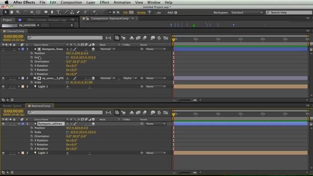 How to Texture 3D Text and Logos in After Effects CS6 смотреть онлайн