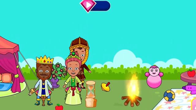 Tizi Town: My Princess Dollhouse Home Design Games | Preview Video смотреть онлайн