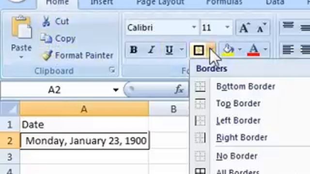 How to remove borders in Excel смотреть онлайн